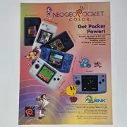 NeoGeo Pocket Color Handheld Console Metal-Slug SNK Print Ad/Poster Promo Art