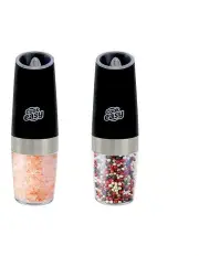 [Living Today] Gravity Sensor Electric Salt and Pepper Spice Grinder 2 Pieces