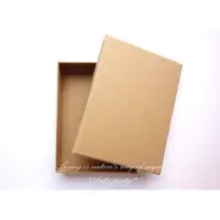在飛比找蝦皮購物優惠-REPL) 高扁盒 手工牛皮紙盒 方盒 禮物盒 紙盒 包裝盒