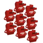 82858 MSD Ignition Coils Set of 8 for Chevy Chevrolet Corvette Camaro 1998-2002 (for: Chevrolet)