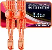 [YIKEDA] No Tie Elastic Laces 120CM Elastic Shoe Laces No Tie Elastic Shoelace Lock System Suitable for Kids Adults Elderly Disabled