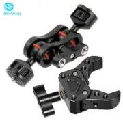 Clamp Clip Holder Arri for GOPRO13 DJI Action 5pro POCKET3 360X4 Camera Tripod
