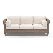 Carolina 3+2+1 Outdoor Wicker Lounge Setting with coffee table - Outdoor Wicker Lounges