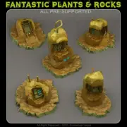 Cyber Stones-3D Printed Resin RPG/Dungeons & Dragons Tabletop Terrain