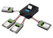EZ Dupe 1 to 3 Hard Drive Duplicator - SATA HDD SSD Cloner (HD Pal Pro) 36GB/Min