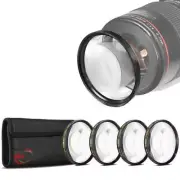 52MM +1 +2 +4 +10 Close Up Macro Filter Set for Sigma 30mm f/1.4 DC DN Lens