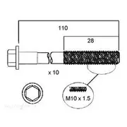 Permaseal Cylinder Head Bolt Set - HBS209