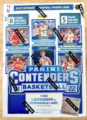 2021-22 Panini Contenders NBA Basketball Cards Blaster Box Sealed 1 AUTO or MEM