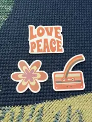 Groovy Sticker Bundle - Comes With 3 Stickers - Option 12