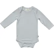 Kyte BABY Long Sleeve Bodysuit in Storm at Nordstrom, Size 18-24 M