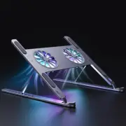 Laptop Cooling Stand with 2 USB Fan Laptop Cooler Stand Pad Cooling for Notebook