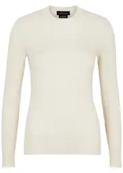 Canada Goose Georgian Ribbed Wool top - White - S (UK8-10 / S) S (UK8-10 / S)