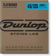 Flatwound Short Scale 45/125 Medium 5/SET Bass Guitar Strings (DBFS45125S)