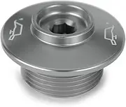 Motorcycle Engine Oil Filter Cover Oil Plug Cap Compatible With 750 RSV4 750 1000R V4 1100(Gray)