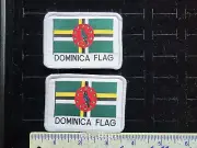 Vintage Island Of Dominica 2 Available Embroidery Patch Travel Souvenir NEW