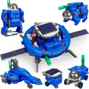 STEM 6-in-1 Education Solar Power Robots Toys For Boys Age 8-12, Science Kit For