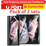 2x For Galaxy Z Fold 6,5,4,3,2 Front/Inside/Both Hydrogel Screen Protector Flexi
