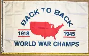 Donald Trump Flag FREE SHIPPING World War Champ Man Cave Republican USA Sign 3x5