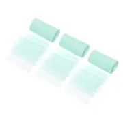 3 Rolls Ribbon Crinkle Chiffon 2" 6Yard Blue Green