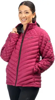 Klim Antora Featherless, textile jacket women , color: Pink , size: S