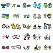 CLASSIC CARTOONS MOVIES CHARACTERS LOGOS POST ENAMEL STUD EARRINGS