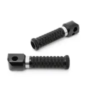 RRING Silver Rear Foot Pegs For Suzuki GSXR 750 96 97 98 99 -MC
