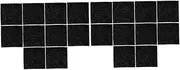 Beavorty 2sets Filter Replacement for Cat Litter Box Sponge Litter Box Filters Professional Litter Deodorizer Pet Filter Pad for Clean Air 10pcs*2