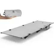 G2 GO2GETHER Portable Camping Cot Gray With Carrying Bag – New Open Box
