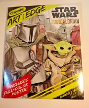 Crayola Art with Edge Coloring Book Star Wars - The Mandalorian - Baby Yoda-New