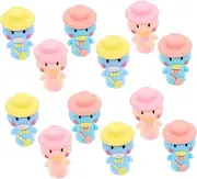 Generic 12pcs Animal Pen Set Lead Pencils Rubber Pencil Holder Pencil Caps for Pencil Extender Pencil Extension Tool Drawing Pencil Lengthener Pencil Extension Rod Pencils Caps