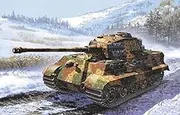 Italeri 1:72 Scale SD. KFZ. 182 King Tiger Plastic Tank Model Kit