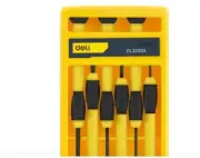 6 Pc Precision Screwdriver Set, Magnetic Slotted Crosstip Phillips Watch...