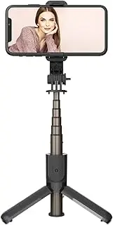 Remote Control Selfie Stick | Portable Extendable Selfie Tripod Stand - Multi-Angle Adjustment Mobile Phone Supplies for Home, Camping, and Travel