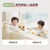 在飛比找Yahoo!奇摩拍賣優惠-精品BABYGO海洋球池兒童室內家用波波池戲水玩具泳池充氣城