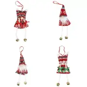 Faceless for Christmas Pendants Faceless Dolls Christmas Dwarf for Orn
