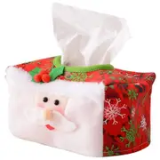 Christmas Tissue Cover Creative Lovely Tissue Container Cover Christmas Supplies