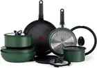 T-fal Ingenio Nonstick Cookware Set 14 Piece Induction Stackable, Detachable ...