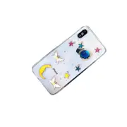 Shockproof Epoxy Moon Planet Pattern Soft Tpu Case For Iphone X