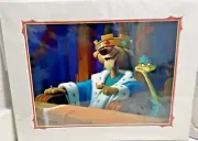 *New Disney Robin Hood Prince John & Sir Hiss Rob Kaz Art Print P.J. 18x14