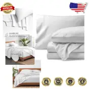 Luxurious Organic Cotton Twin XL Sheet Set – Double Brushed Flannel Comfort