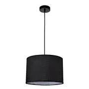 Pooky30 Modern Fabric Pendant Lights Black | Marden Designer