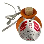 Vintage The Body Shop Amphora Perfume Pot Terracotta Pottery 2.25 Inch
