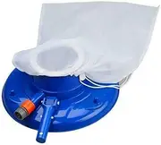 zolyet Pool Leaf Pond Fountain Brush Tool Pool Cleaning Liquid Accessories Blue US Plug