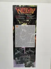RAGE TCG Werewolf: The Apocalypse ~ Vintage Magazine PRINT AD 1995