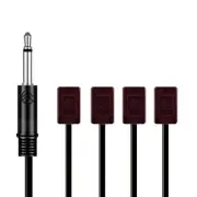 3.28ft IR Emitter Cable-Quad Head Centralized Control Repeater Kit IR Cable