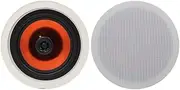 Bluetooth in Ceiling Speakers, 5.25 Inches Flush Mount in-Wall in-Ceiling Wireless Speaker, 2-Way Home Speaker, 1 Passive Speaker