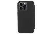 Case-Mate iPhone 13 Pro Max Leather Wallet Folio Case w/MagSafe Black