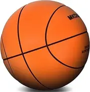 MKOBAT Official Silent Basketball 29.5" Size 7 Quiet Basketball High Density Soft Foam Training Basketball No Noise Silent Ball for Various Indoor Activities