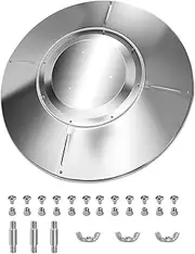 Patio Heater Cover - Heater Cover, 33" Patio Heater Replacements with 3 Pre-Drilled Holes | Durable Patio Heater Cover