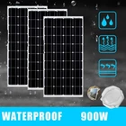 900W Solar Panel 12V Mono 3x300 Watt Generator Caravan Camping Battery Charging